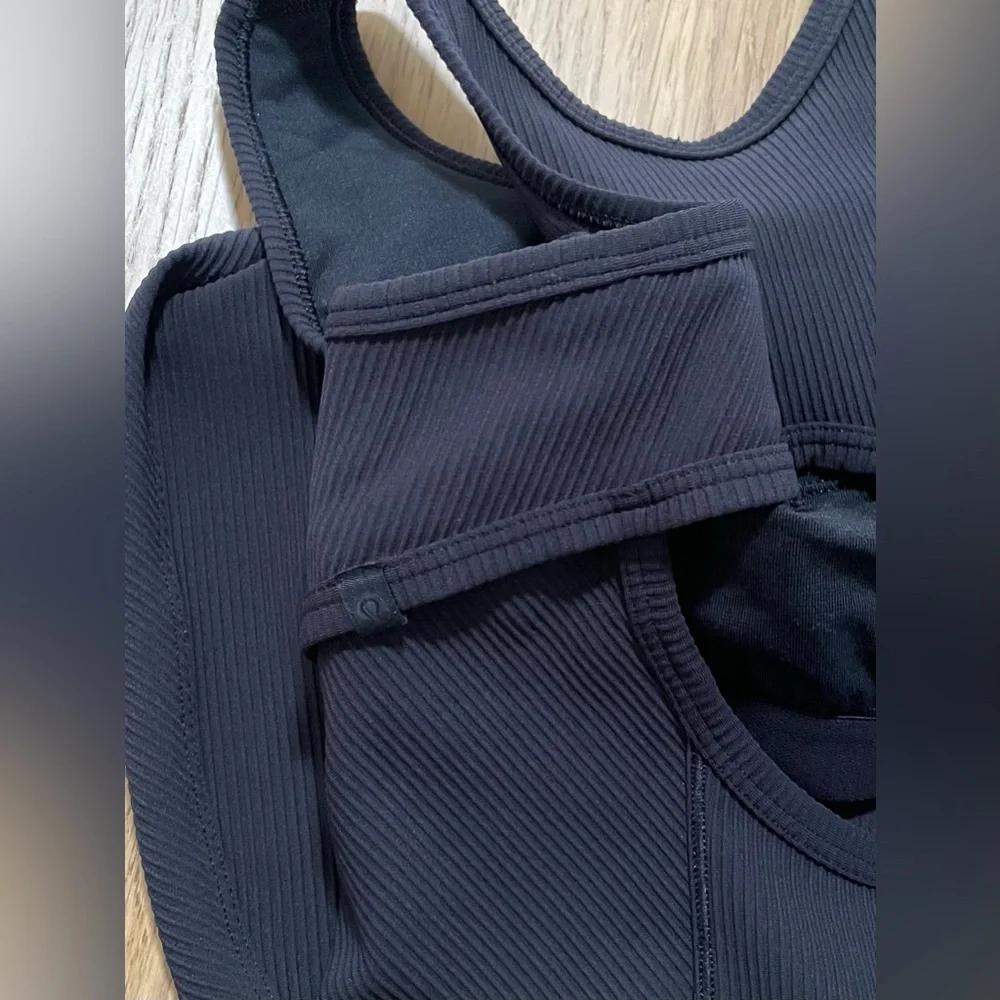 Lululemon Brunch and Back Dress in black, Sz 2 - Picture 9 of 16